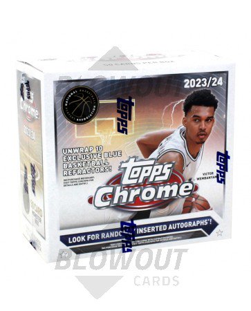 2023/24 Topps Chrome Basketball Mega Box