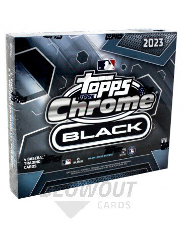 2023 Topps Chrome Black Baseball Hobby Box