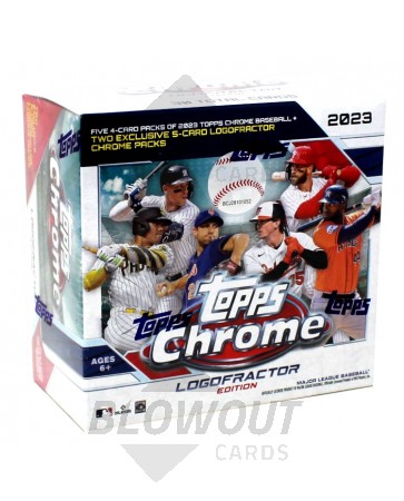 2023 Topps Chrome Baseball Logofractor Edition Box