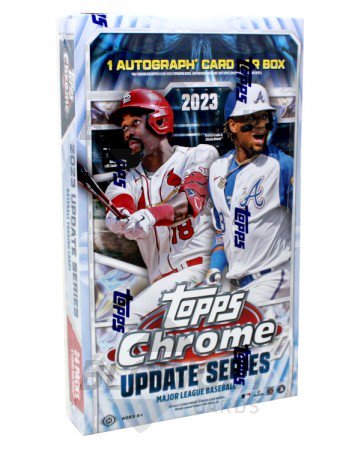 2023 Topps Chrome Update Series Baseball Hobby Box