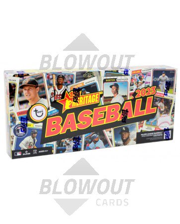 2023 Topps Heritage Baseball Hobby Box