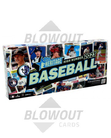 2023 Topps Heritage HIGH Number Baseball Hobby Box