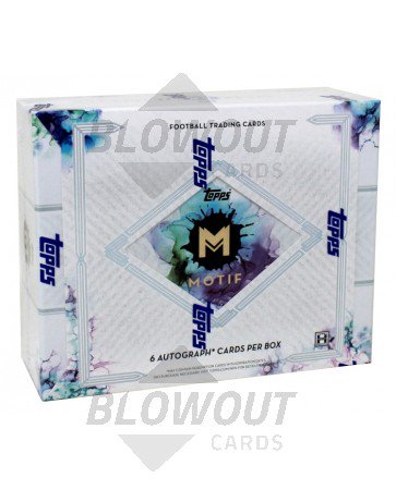 2023 Topps Motif Football Hobby 3 Box Case