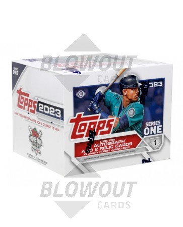 2023 Topps Series 1 Baseball Jumbo 6 Box Case