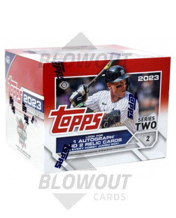 2023 Topps Series 2 Baseball Jumbo 6 Box Case