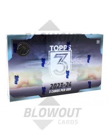 2023/24 Topps Three Basketball Hobby Box