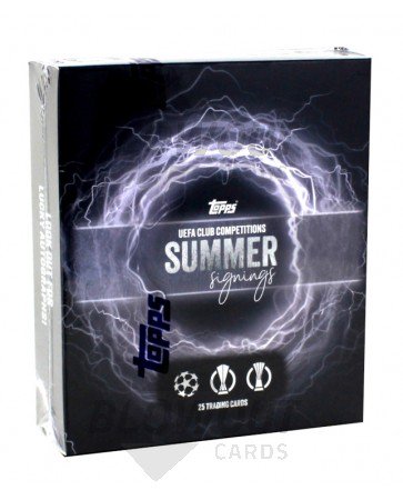 2023 Topps UEFA Club Competitions Summer Signings Soccer