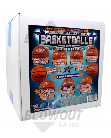 2023 Tristar Hidden Treasures Autographed Basketball 4 Box Case