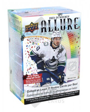 2023/24 Upper Deck Allure Hockey Blaster 20 Box Case