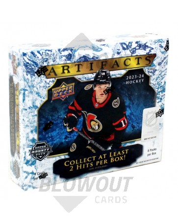 2023/24 Upper Deck Artifacts Hockey Hobby 10 Box Case