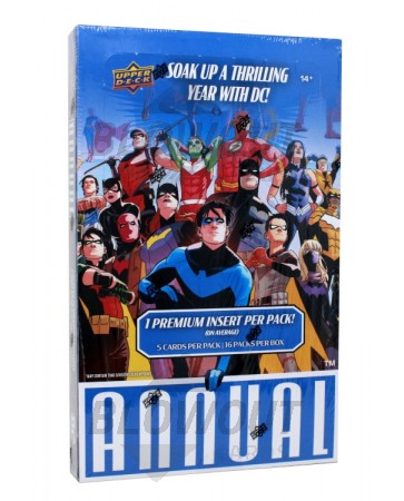 2023/24 DC Annual Trading Cards 16 Box Case (Upper Deck)