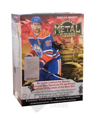2023/24 Upper Deck Skybox Metal Universe Hockey Blaster Box
