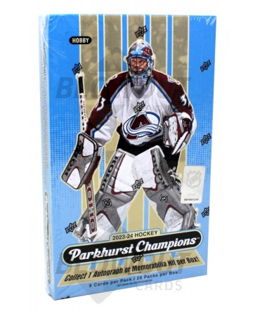 2023/24 Upper Deck Parkhurst Champions Hockey Hobby 12 Box Case