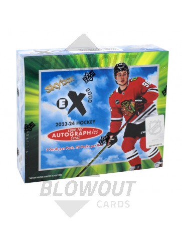 2023/24 Upper Deck Skybox E-X 2000 Hockey Hobby Box