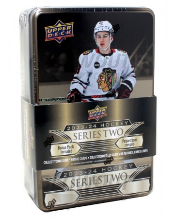 2023/24 Upper Deck Series 2 Hockey Retail Tin - 12 Box Case