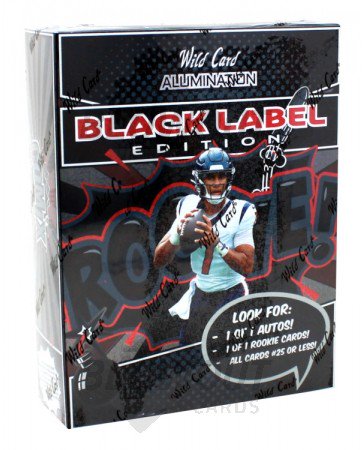 2023 Wild Card Alumination CJ Stroud Black Label Football Hobby Box