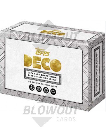 2024/25 Topps UEFA Champions League Deco Card Collection Soccer Box
