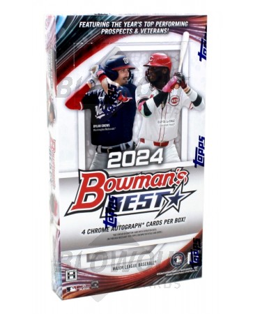 2024 Bowman's Best Baseball Hobby 8 Box Case