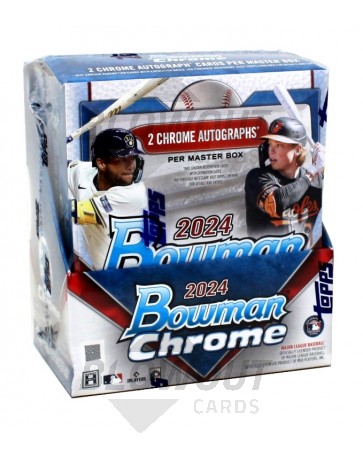 2024 Bowman Chrome Baseball Hobby 12 Box Case