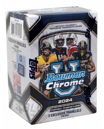 2024 Bowman Chrome University Football Blaster Box