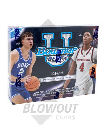 2024/25 Bowman University Best Basketball Hobby Box