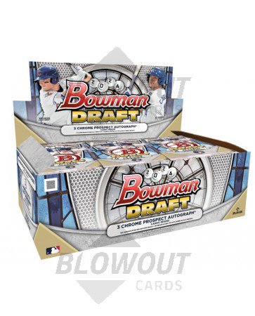 2024 Bowman Draft Baseball Jumbo 8 Box Case