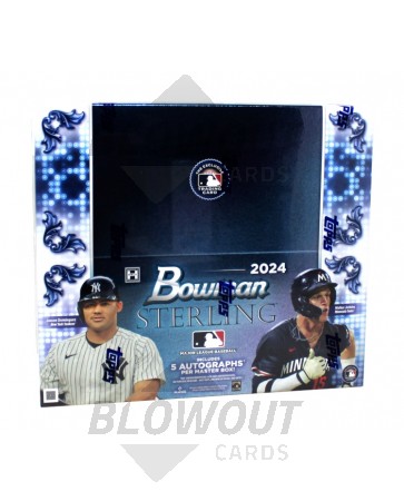 2024 Bowman Sterling Baseball Hobby 12 Box Case