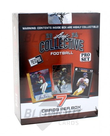 2024 Leaf Collective Football Hobby Box