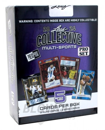 2024 Leaf Collective Multi-Sport Hobby Box