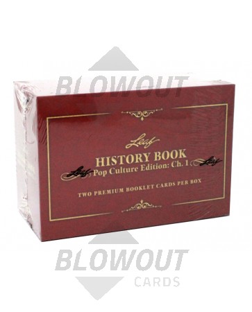 2024 Leaf History Book Pop Culture Edition Chapter 1 - 10 Box Case