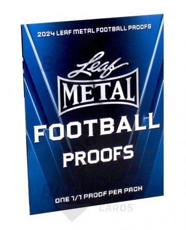 2024 Leaf Metal Football Pre-Production Proof Pack