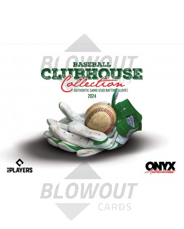 2024 Onyx Clubhouse Collection Game Used Batting Gloves Baseball 3 Box Case