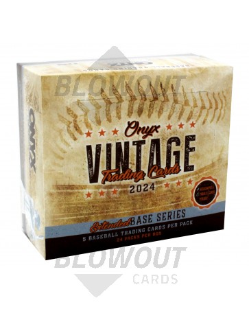 2024 Onyx Vintage Extended Series Baseball Hobby Box