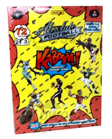 2024 Panini Absolute Football KABOOM! Countdown Calendar