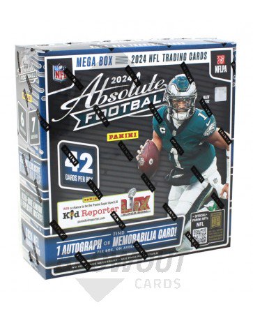 2024 Panini Absolute Football Mega 20 Box Lot