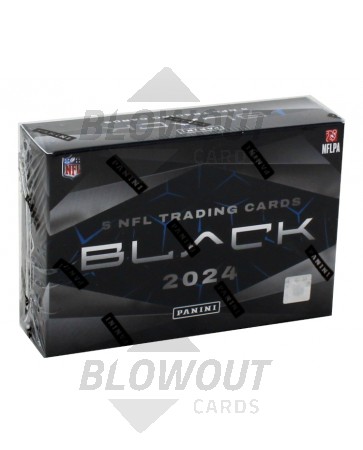 2024 Panini Black Football Hobby 12 Box Case