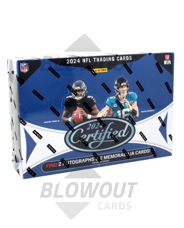 2024 Panini Certified Football Hobby 16 Box Case