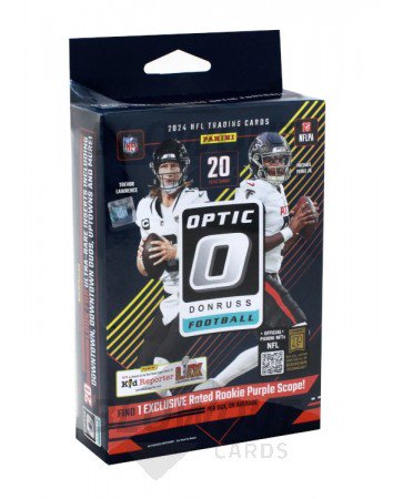 2024 Panini Donruss Optic Football Hanger Pack 20 Box Lot