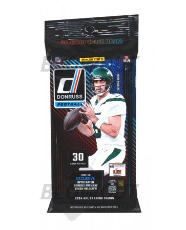 2024 Panini Donruss Football Fat Pack - 12 Pack Lot