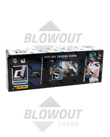 2024 Panini Donruss Football Hobby Factory Set - 8 Set Case