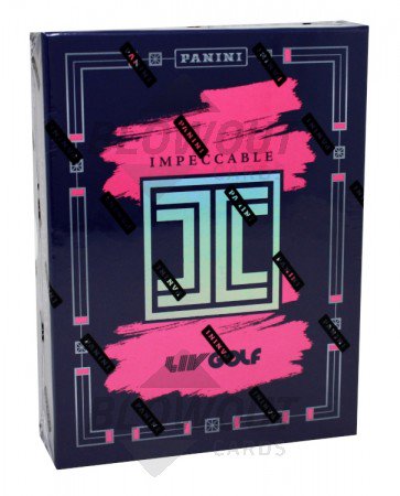 2024 Panini Impeccable LIV Golf Hobby 3 Box Case