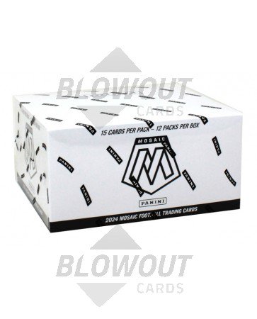 2024 Panini Mosaic Football Fat Pack 12 Box Case