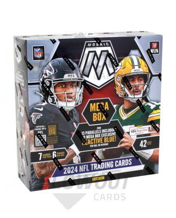2024 Panini Mosaic Football Mega 20 Box Lot