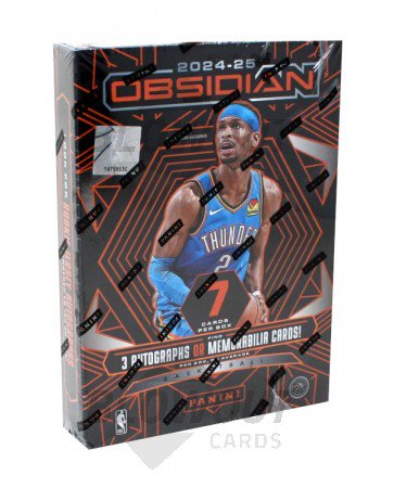 2024/25 Panini Obsidian Basketball Hobby 12 Box Case