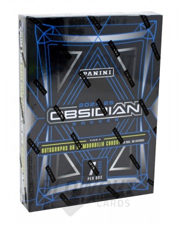 2024/25 Panini Obsidian Soccer Hobby 12 Box Case