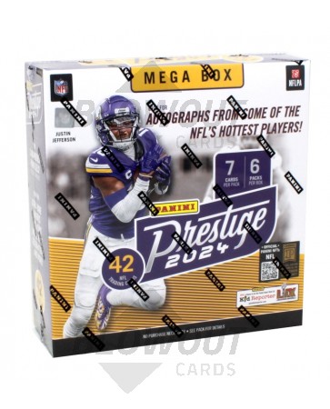 2024 Panini Prestige Football Mega 20 Box Lot
