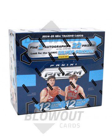 2024/25 Panini Prizm Basketball Hobby 12 Box Case
