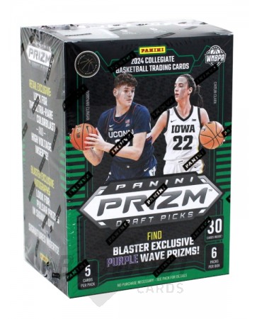 2024 Panini Prizm Collegiate Draft Picks Basketball Blaster 20 Box Case