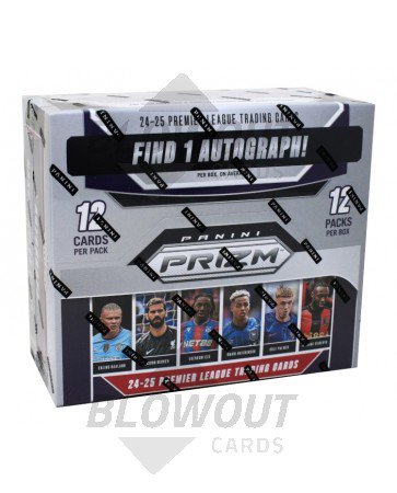 2024/25 Panini Prizm Premier League Soccer Hobby 12 Box Case