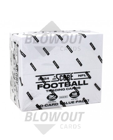 2024 Panini Score Football Fat Pack 20 Box Case